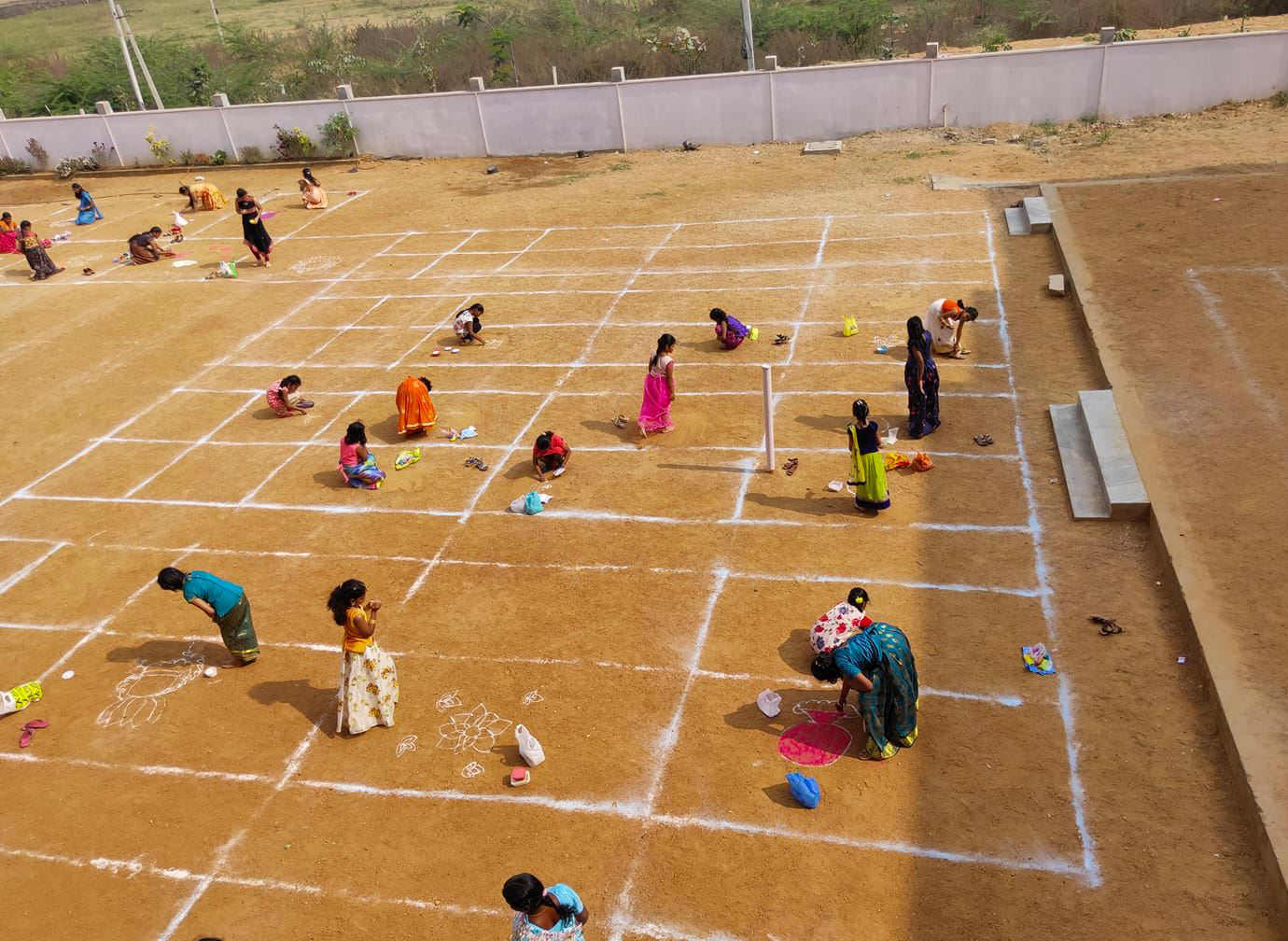 Joshitha school Sankrathi photos 2019-20