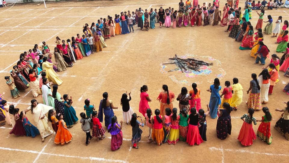 Joshitha school Sankrathi photos 2019-20